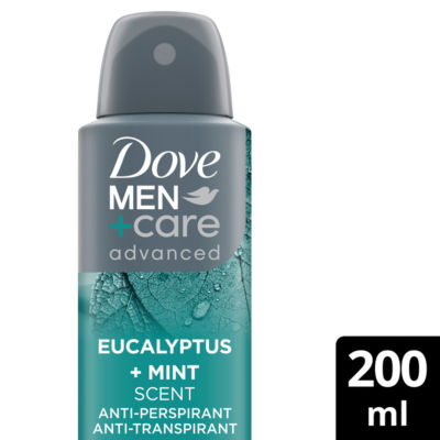 Dove anti-perspirant deodorant spray Eucalyptus Mint 200ml - British product