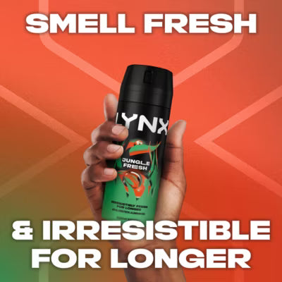 Lynx Jungle Fresh body spray 150ml, UK version