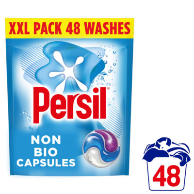 Persil Non Bio washing capsules 48 washes, imported from the UK
