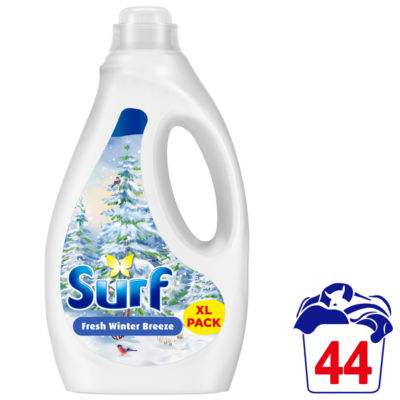 Surf Fresh Winter Breeze laundry liquid 44 washes (British brand)