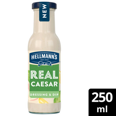 Hellmann's salad dressing real caesar 250 ml, UK version