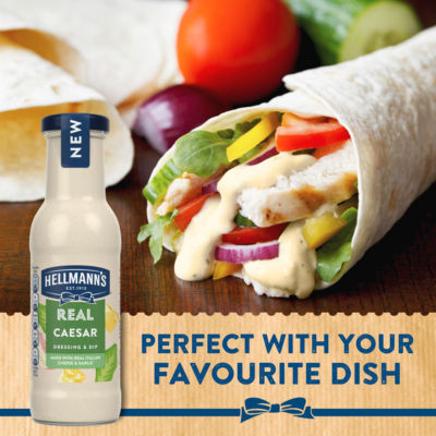 Hellmann's salad dressing real caesar 250 ml, UK version