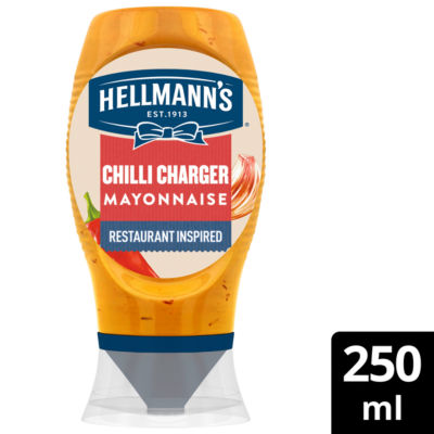 Hellmann's Chilli Charger Mayonnaise 250 ml, UK version