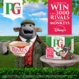 PG Tips original tea bags 80 bags 232g, imported from the UK