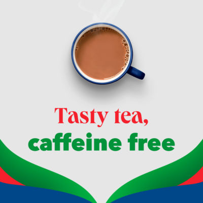 PG Tips decaf tea bags 203g, imported from the UK