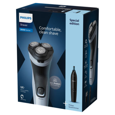 Philips Wet & Dry Electric Shaver Series 3000X Groomer Unit