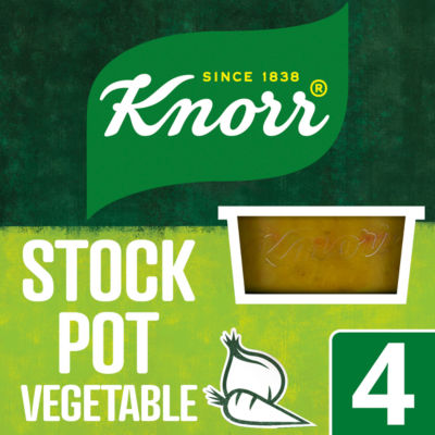 Knorr vegetable stock pot 4x 28g, UK version
