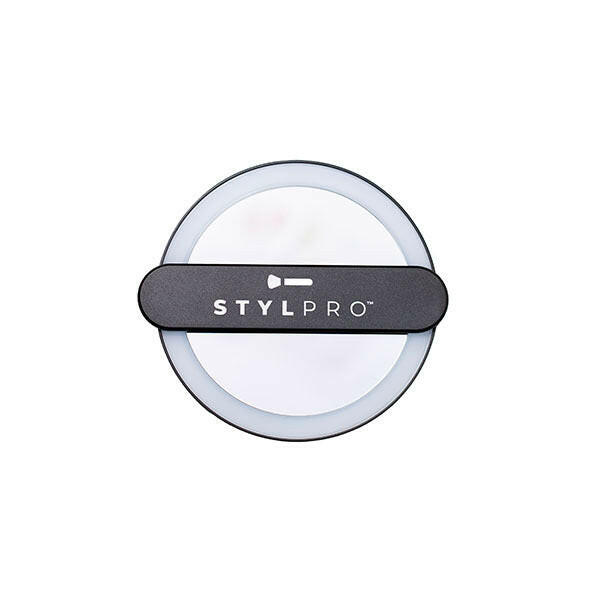 STYLPRO Twirl me up LED Hand Held Compact Mirror GOODS Superdrug   