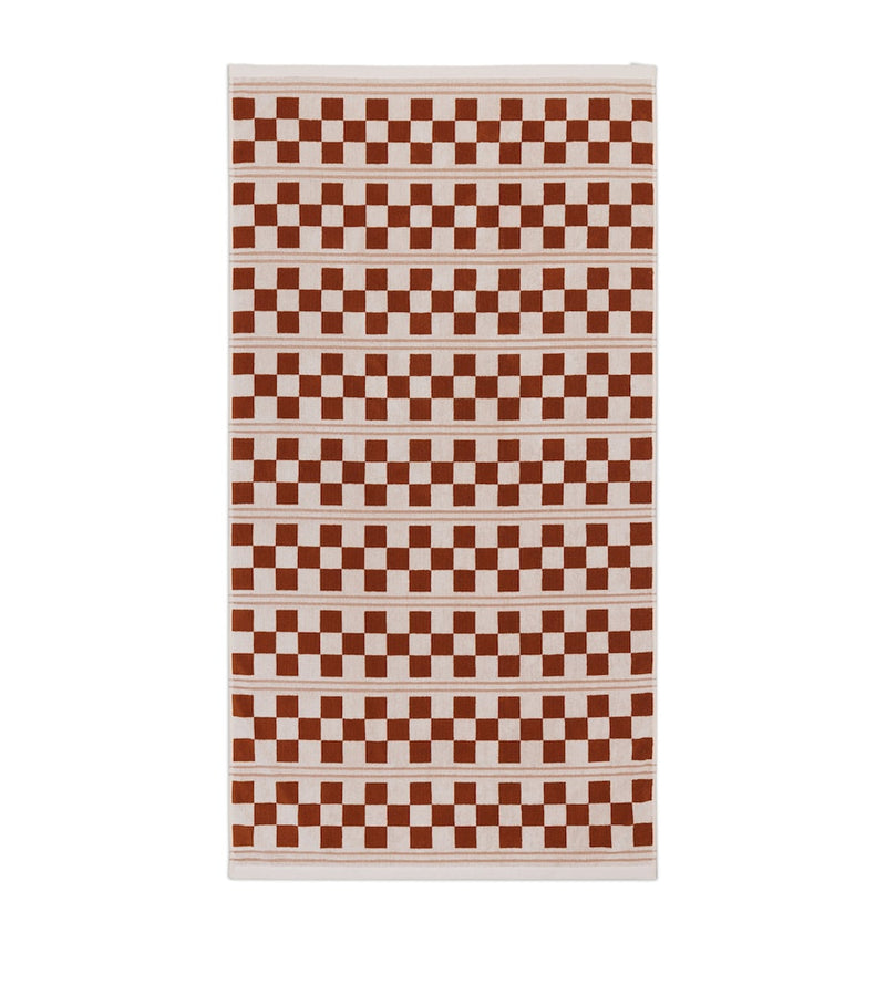 BAINA Organic Cotton Pool Towel 90cm x 170cm - British product