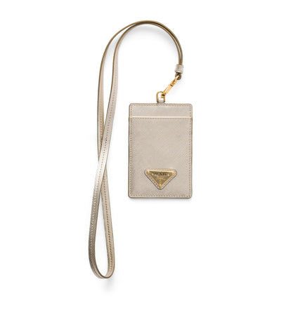 Prada Saffiano Skinn Kortholder ID-tag