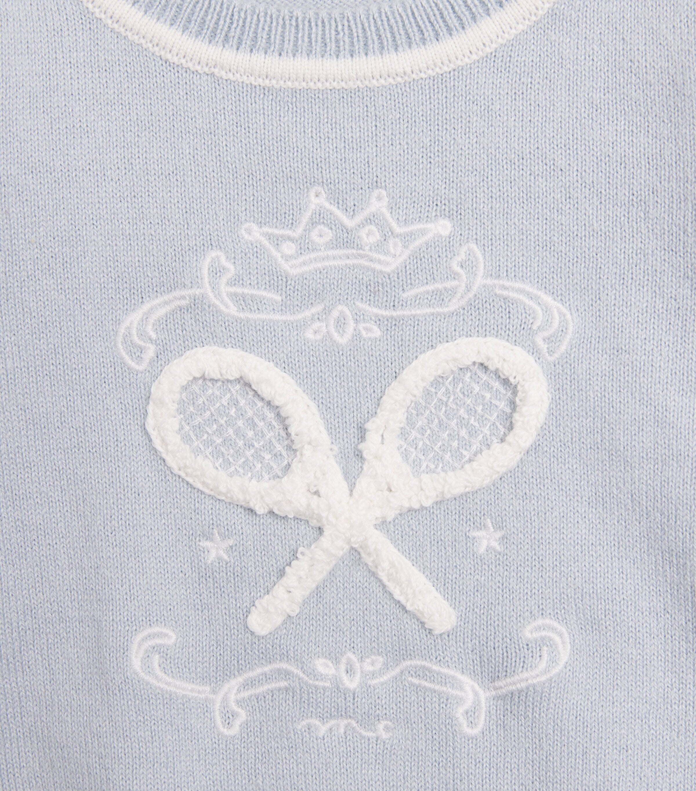 Marie-Chantal Camille Tennis Sweater infant 3-24 months, imported from the UK