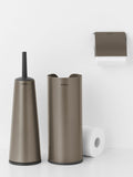 Brabantia Set of 3 Platinum Toilet Accessories