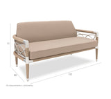 Indian Ocean Davos Outdoor 2-Seater Sofa
