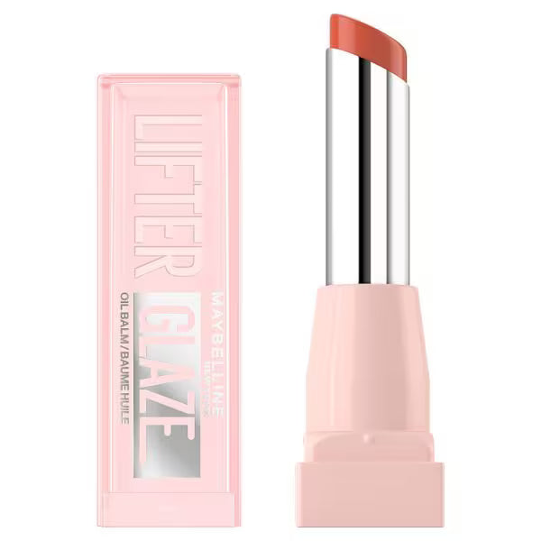 Maybelline Lifter Glaze Caramel Glow Oil Balm, imported from the UK.
