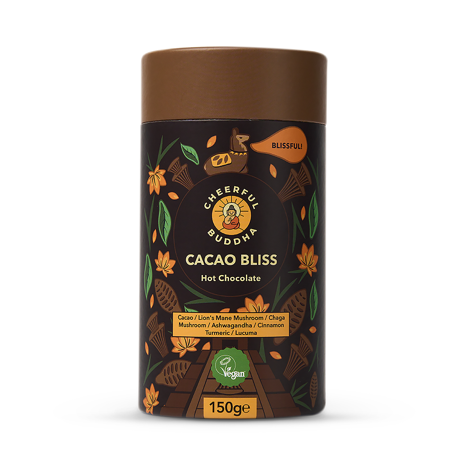 Cheerful Buddha Lion's Mane Mushroom Coffee Blend 150g - 999088