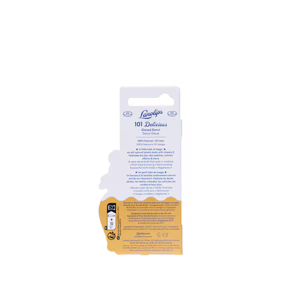Lanolips 101 Ointment Multi-Balm Glazed Donut 10g, UK version