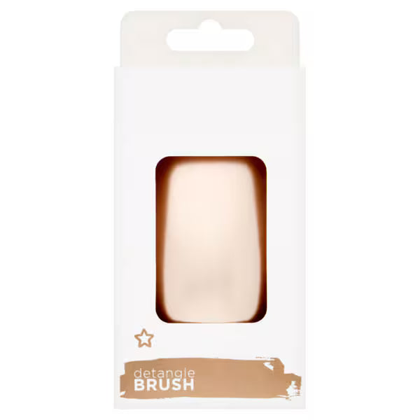 Superdrug detangler hair brush gold colour (British brand)