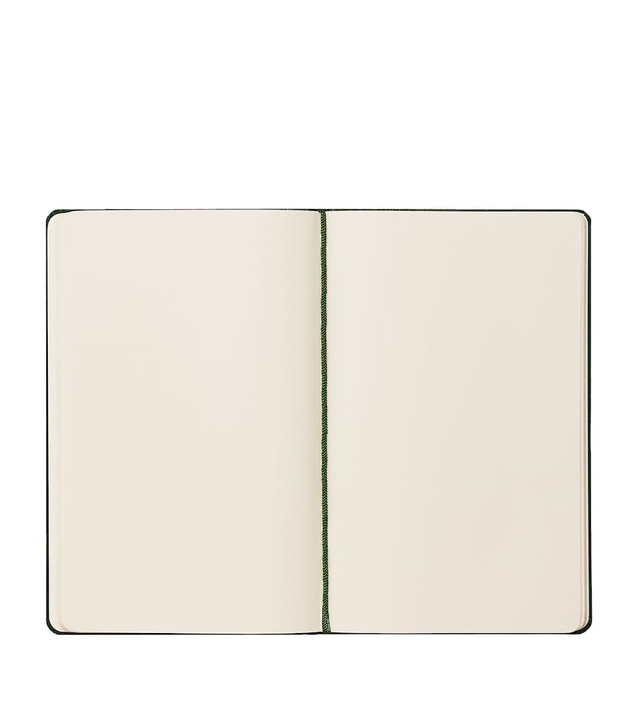 Moleskine Large Haute Couture Collection Clitoria Blue notebook, imported from the UK