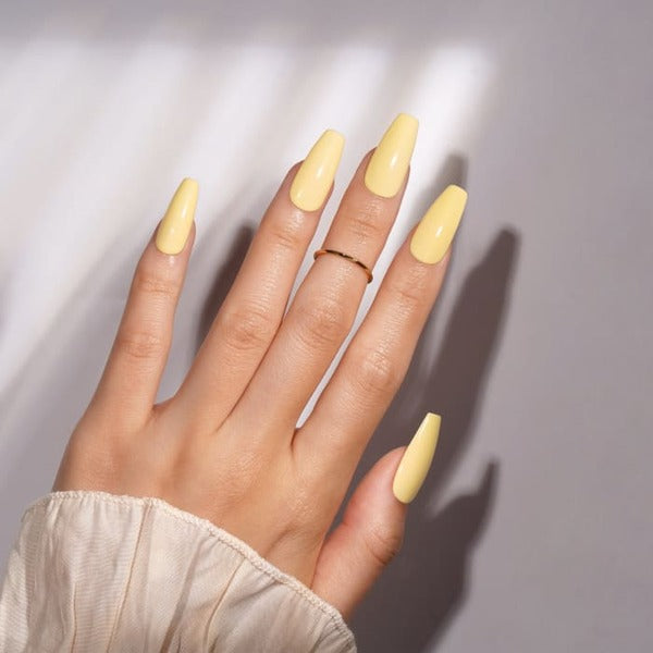 Bluesky Vegan Gel Nail Polish Yellow Sunlit - British product