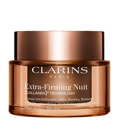 Clarins Extra-Firming Night Cream for Dry Skin Anti-Ageing Skincare 50ml