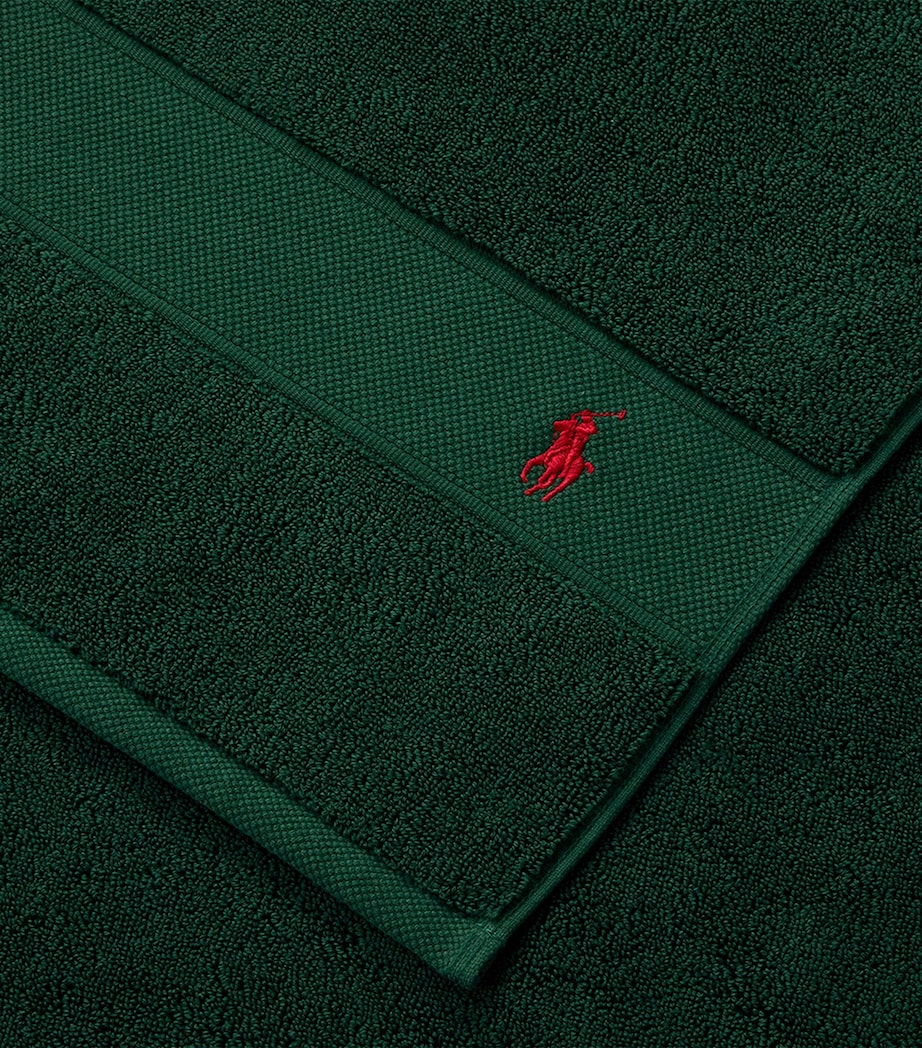 Ralph Lauren Polo Player bath sheet 90cm x 160cm, imported from the UK