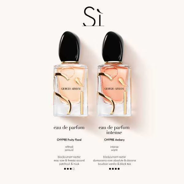 Giorgio Armani Si Eau de Parfum Intense 50ml, UK version