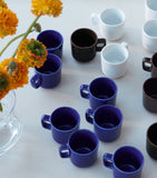 LSA International Set of 2 Porcelain Collective Espresso Cups (75ml)