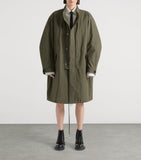 Givenchy oversized longline parka, UK version