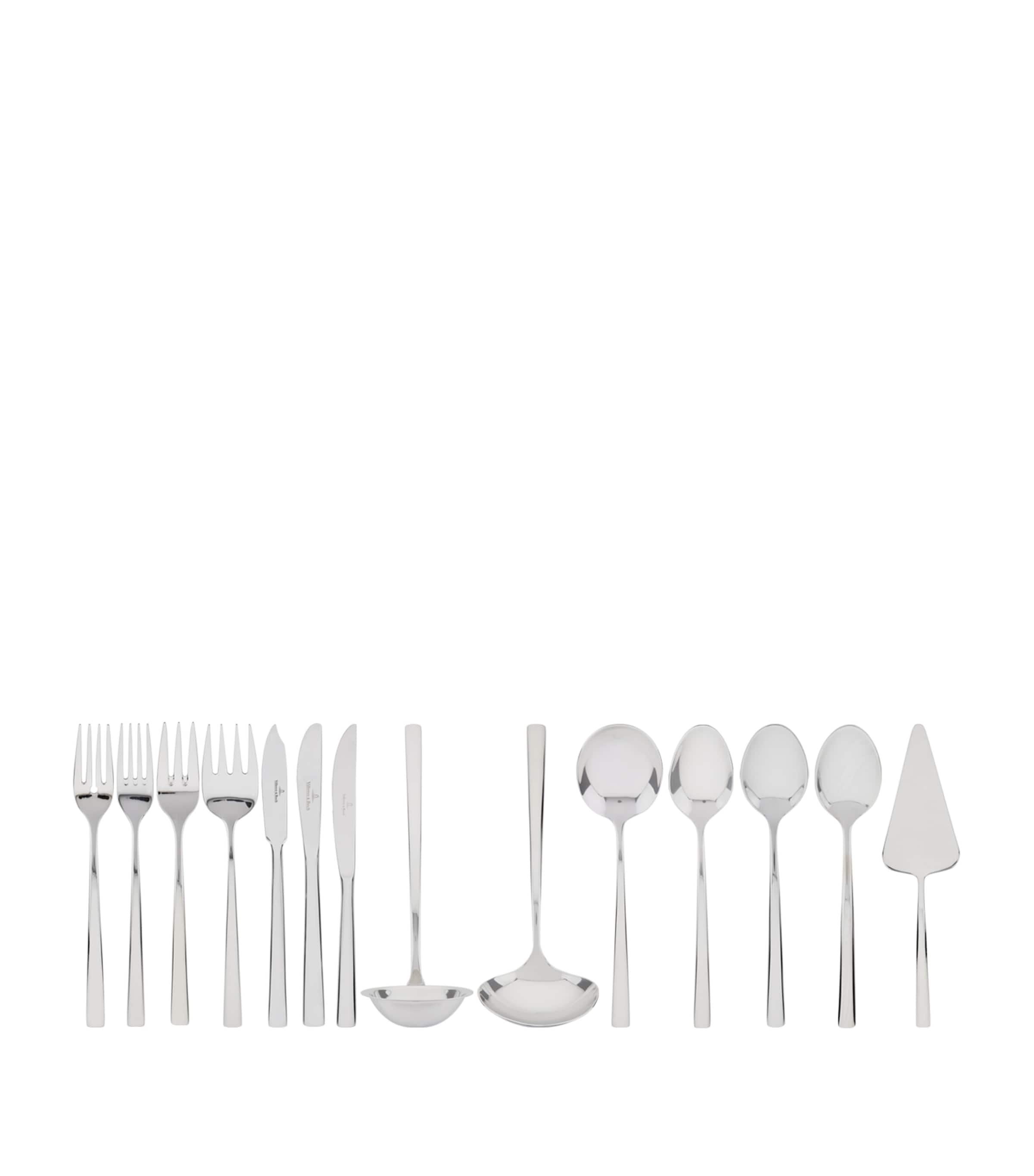 Villeroy & Boch Piemont 113-Piece Cutlery Lunch Set