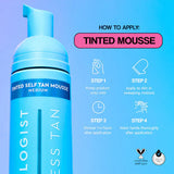 Tanologist Self Tan Mousse Dark Shade (British brand)