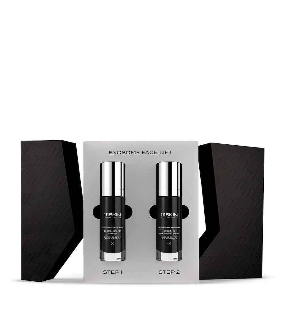 111Skin exosome face serum and overnight mask set, 60ml total - British product