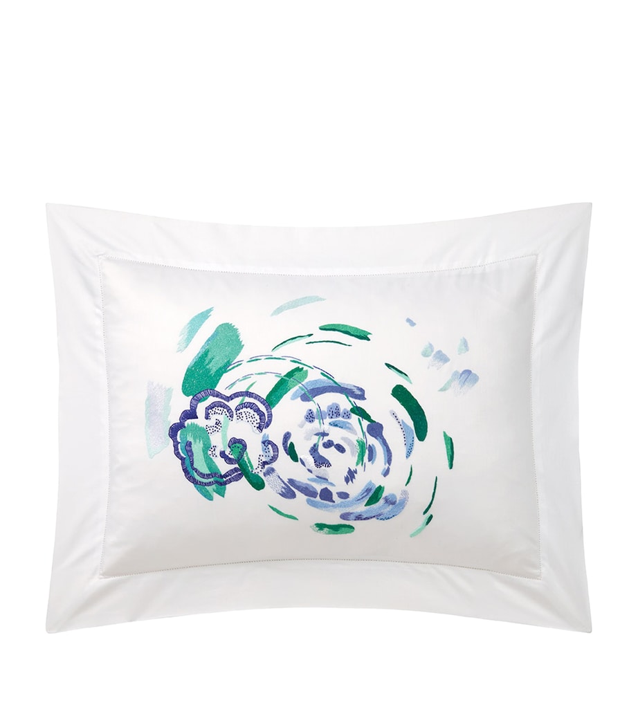 Yves Delorme Abysses Oxford pillowcase 30cm x 40cm (British brand)
