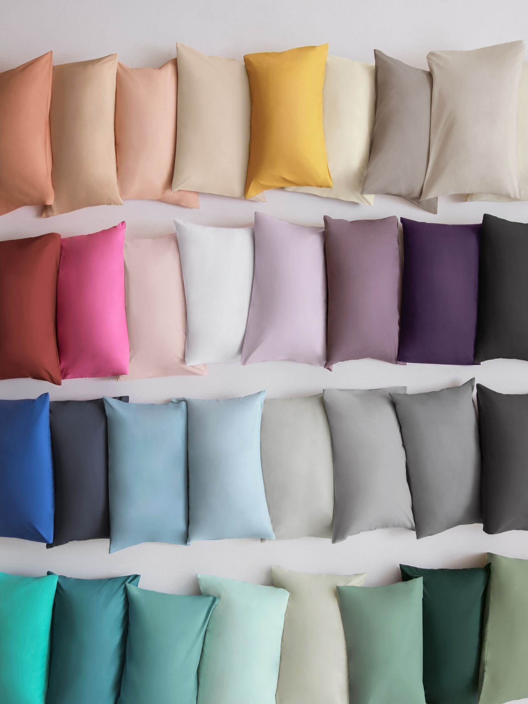 Green Dark Cotton Rich Plain Duvet Cover and Pillowcase Set