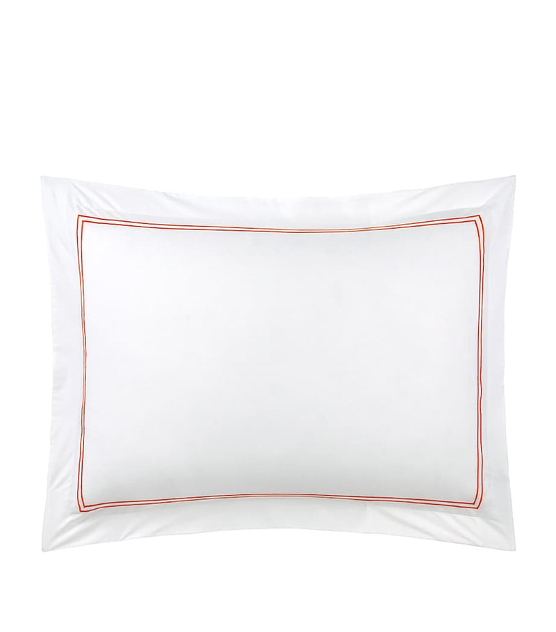 Yves Delorme organic cotton Oxford pillowcase 50cm x 75cm (British brand)