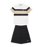BOSS Kidswear Bermuda polo shirt and shorts set for kids 4-16 years - British product