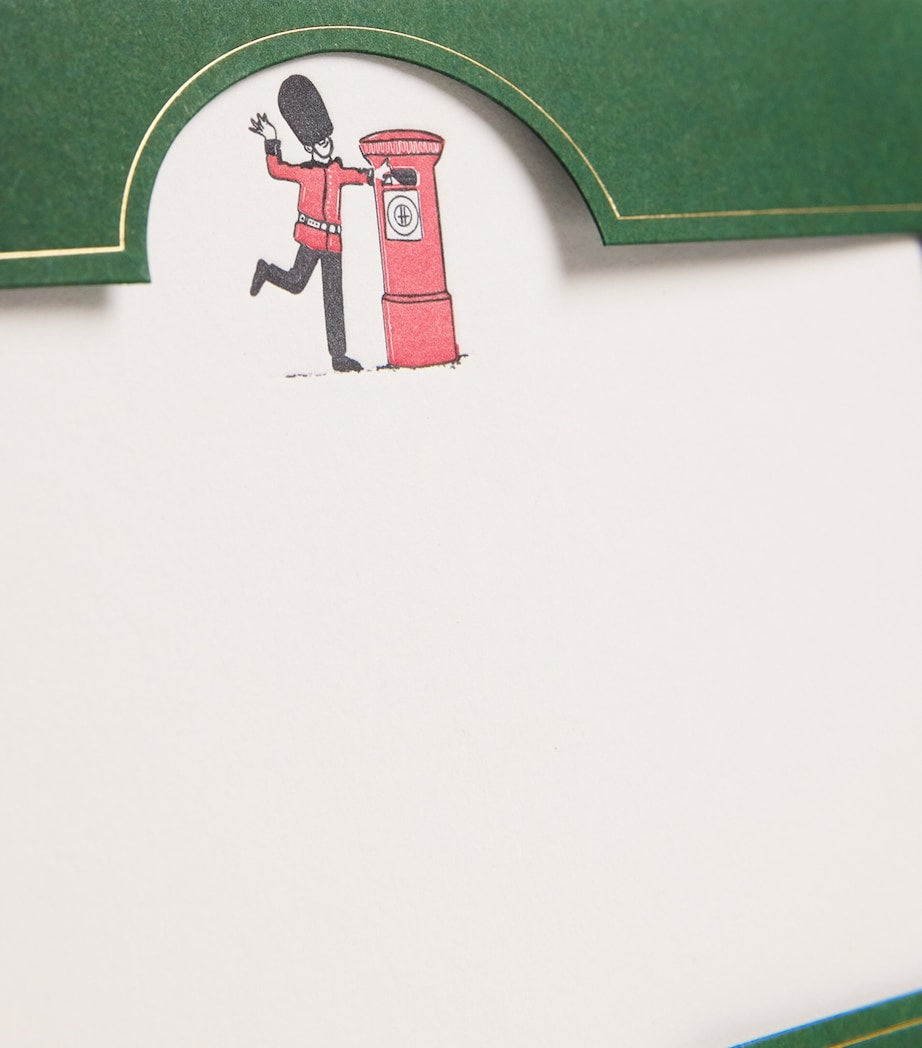 Harrods King's Guard postbox cards set of 10, UK version