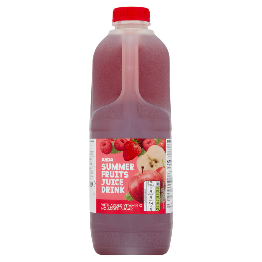 ASDA Summer Fruits Flavour Juice Drink - McGrocer