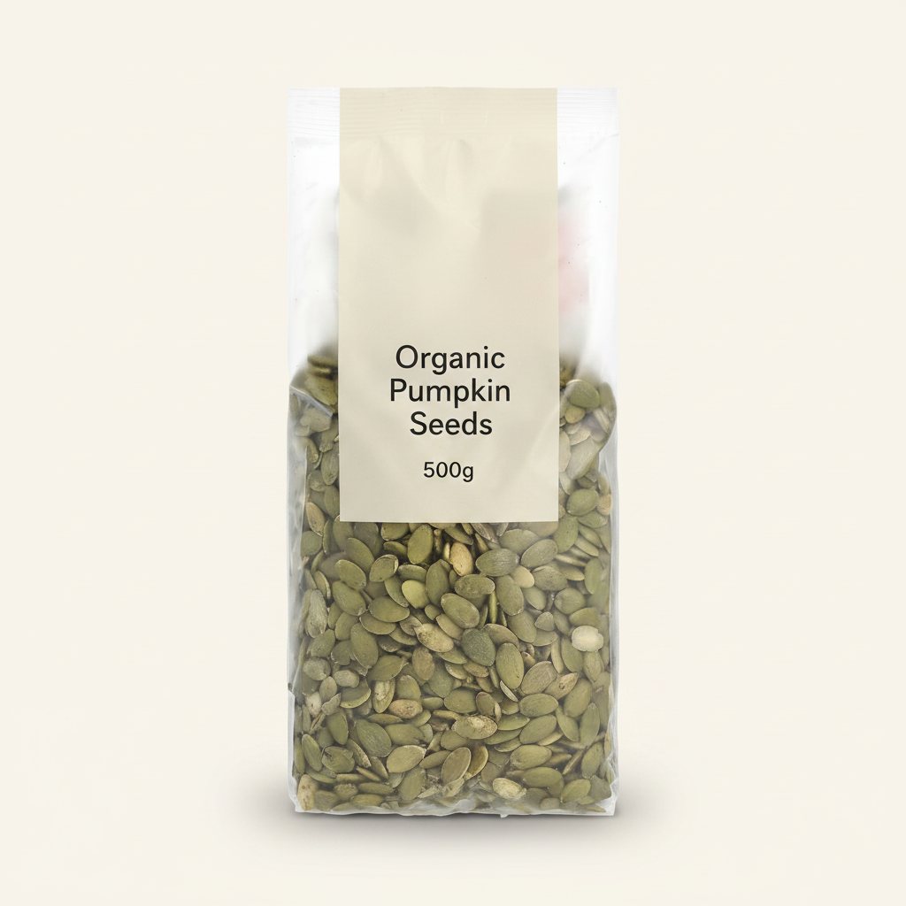 Holland & Barrett Organic Pumpkin Seeds 500g, UK version