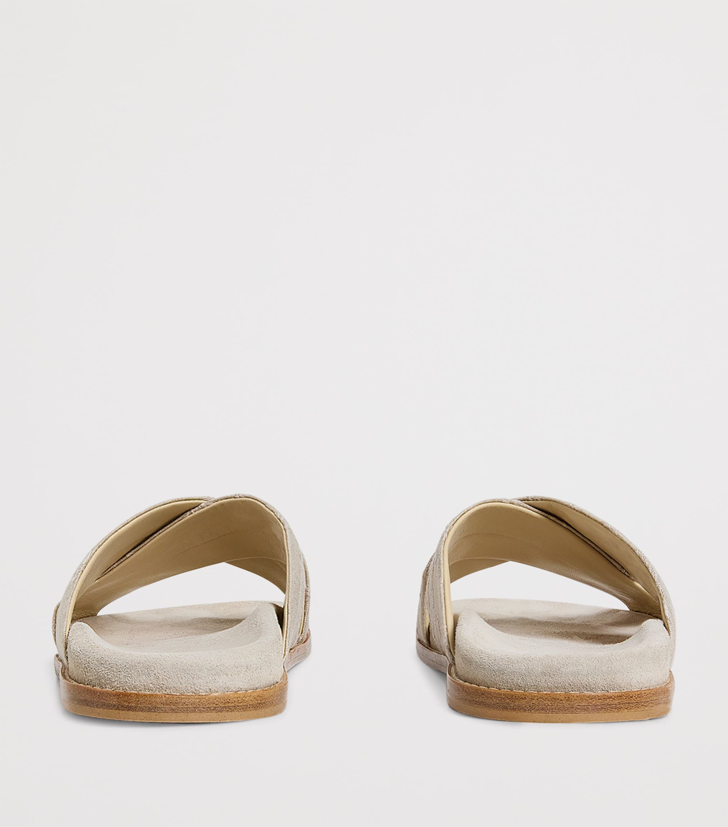 Eleventy embroidered crossover slides - British product
