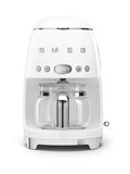 Smeg White Drip Coffee Machine (British brand)