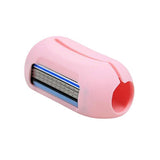 Envie mini finger shaver toothbrush cover pink - British product