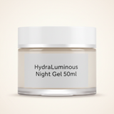 No7 HydraLuminous+ Night Gel 50ml, imported from the UK