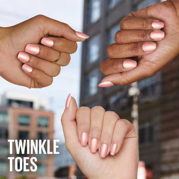 Maybelline nail polish Twinkle Toes imported from the UK