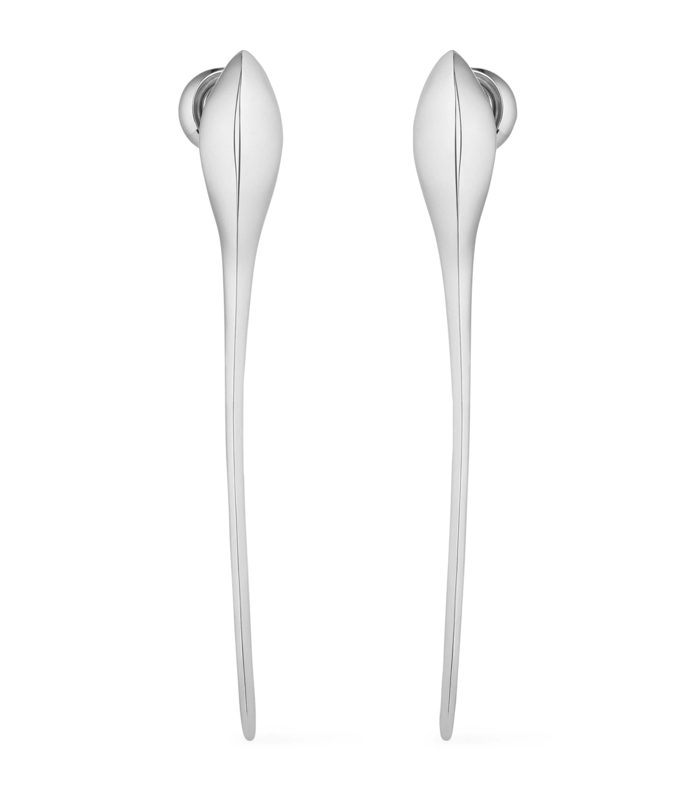 Givenchy spike silver-tone drop earrings, UK version