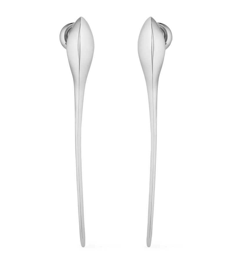Givenchy spike silver-tone drop earrings, UK version