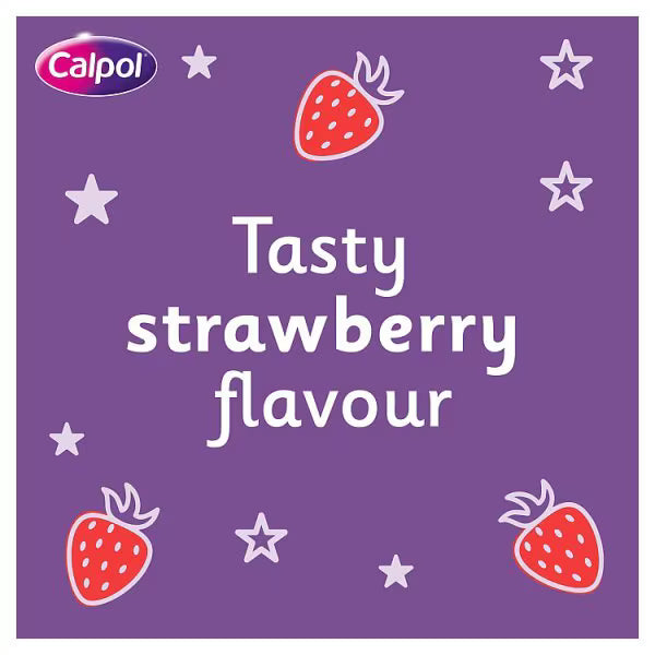 Calpol Sugar Free Infant Suspension Sachets Strawberry 12s - British product