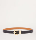 LOEWE leather pebble belt, UK version