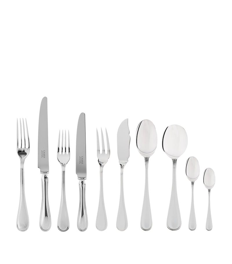 Carrs Silver English Thread silver-plated cutlery set 88-piece - British product