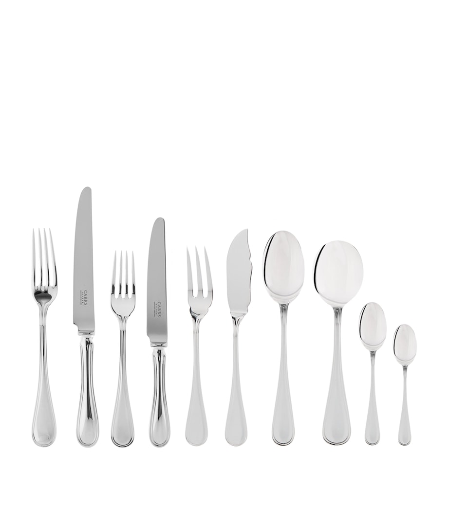 Carrs Silver English Thread Silver-Plated 44-Piece Set