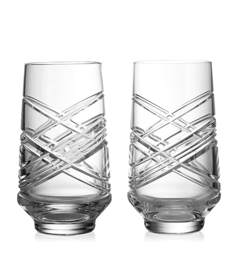 Waterford Crystal Aran Hiball Glasses 490ml (British brand)